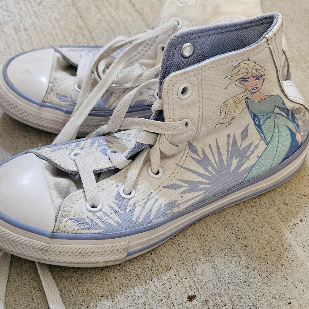 Converse Chuck Taylor All Star Disney Frozen High Top Shoes,Size 1